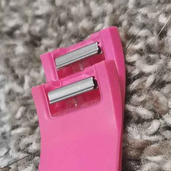 FREE WITH PURCHASE Purple Fitbit Watch Strap with Silver Buckle - Picture 3 of 4